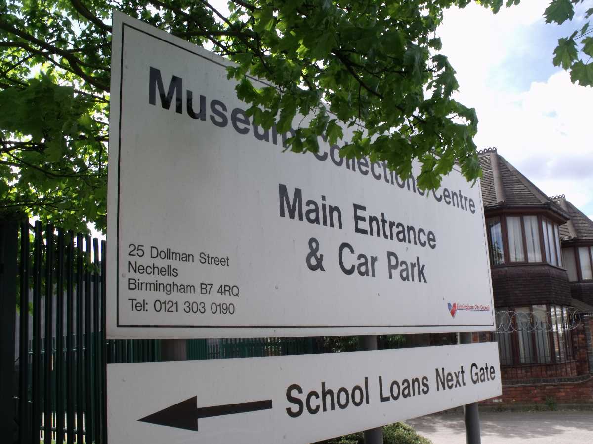 Birmingham Museum Collection Centre - 25 Dollman Street, Nechells (May 2012)